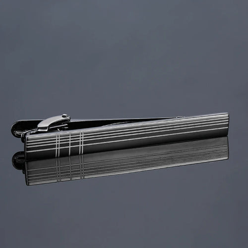 Classic Matte Tie Bar Men Jewelry Simple Brushed Smooth High Quality Tie Clip Clasp 12 style Stainless steel Tie Pin Gifts
