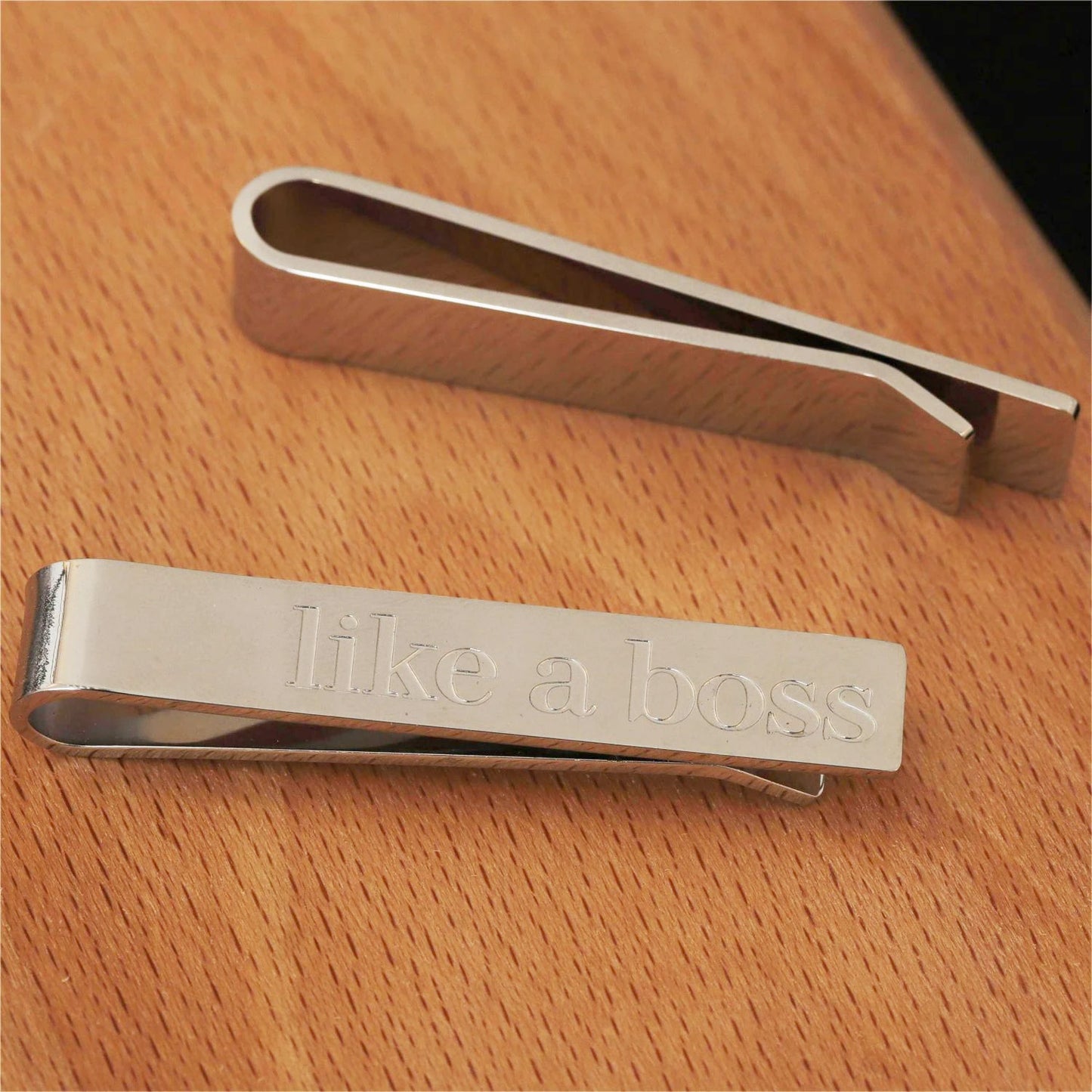 Customize Tie Clip Personalized Name Gift for Him Dad Husband Tie Bar Father's Day Gift Academy Graduation Gift For Roommate