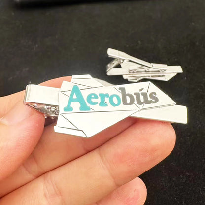 2025 Wholesale Custom Pattern /Logo Tie Clip Special High-Quality Custom Tie Clip Stainless Steel Tie Clip Company group buildin